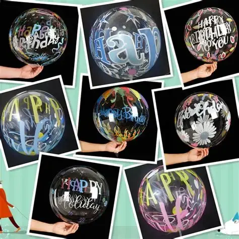 Мөлдір TPU-да Bobo Balloon басып шығару көрінуі