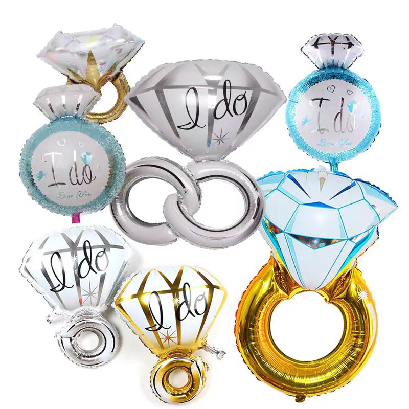 Неке сақинасы фольга шары