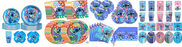 Stitch Paper Party Tableware