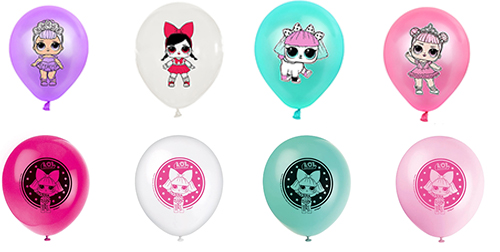 LOL latex balloon