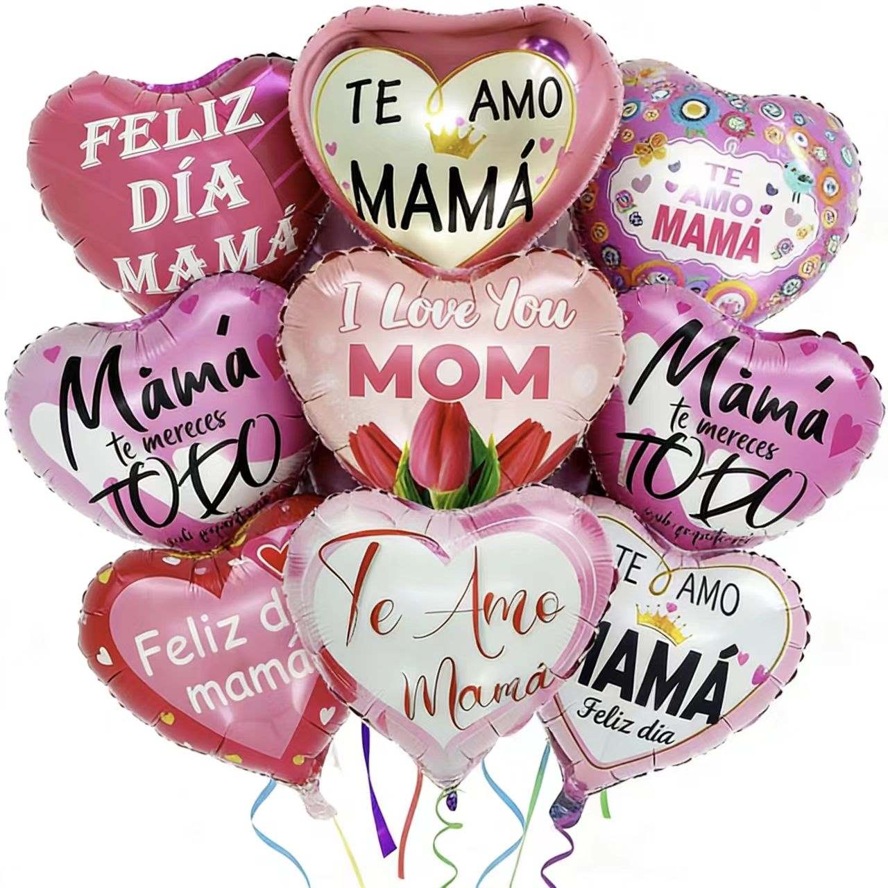 Аналар күні фольга шарлары